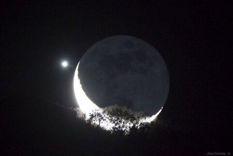 مقارنه ماه و خوشه ستاره‌ای پروین را از دست ندهید
