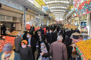 بازار میوه شب یلدا_ همدان‎‎