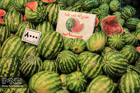 بازار میوه شب یلدا_ همدان‎‎