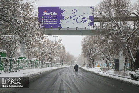 تداوم بارش برف و باران در مناطق آذربایجان‌ شرقی