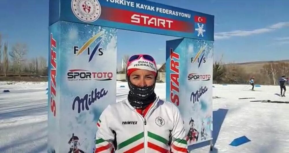 رکوردشکنی دختر ایرانی در مسابقات بین‌المللی اسکی صحرانوردی ترکیه