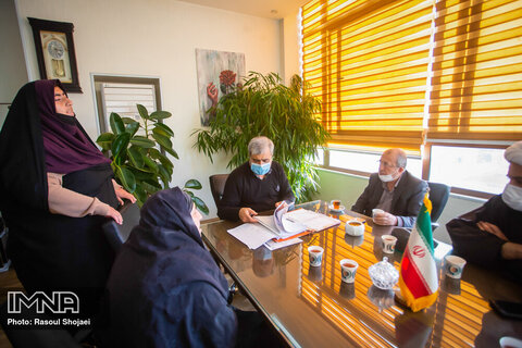 حضور اعضای شورای اسلامی شهر در منطقه سه شهرداری اصفهان