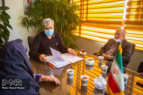 حضور اعضای شورای اسلامی شهر در منطقه سه شهرداری اصفهان