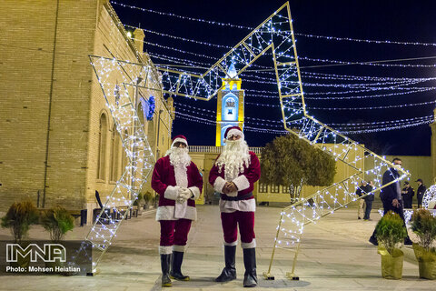 شب های کریسمس در جلفای اصفهان