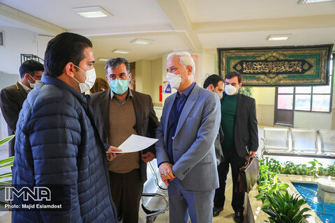 حضور شهردار اصفهان در منطقه ۱۰ شهرداری