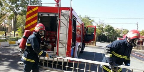 اعزام آتش‌نشانان سمنان به ۴۵۵ مورد حادثه‌ و حریق