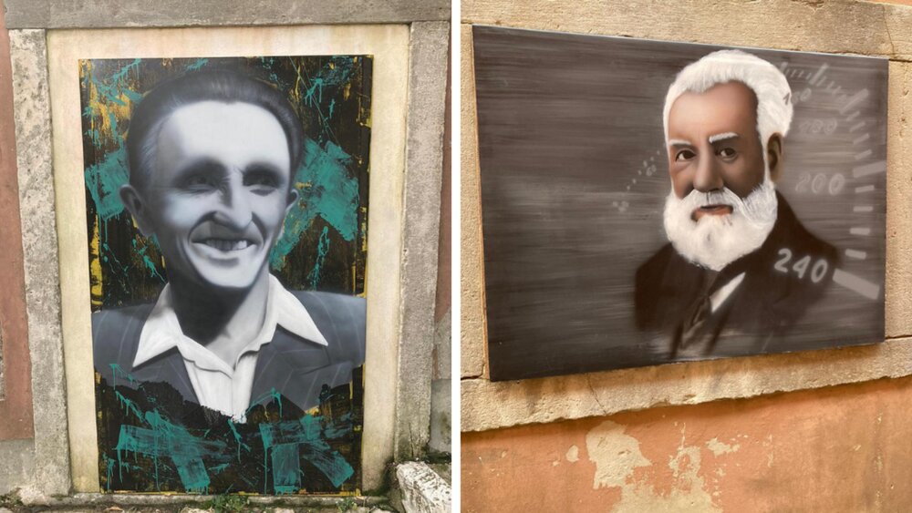 حفظ آثار هنری دیواری در پیزا با پهبادهای نظارتی