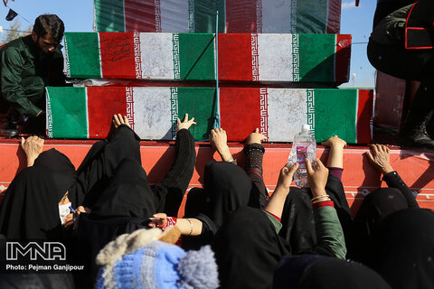 شهدای دفاع مقدس در روز یکم خرداد