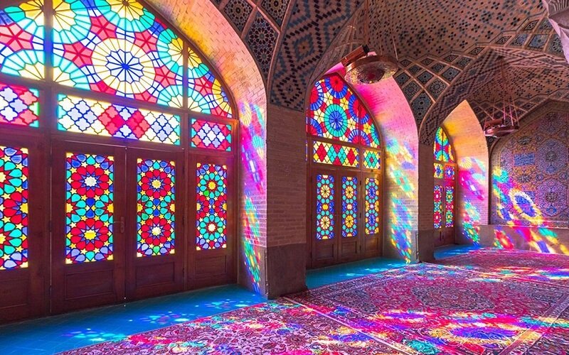 مسجد ایرانی در بین دیدنی‌ترین مکان‌های صورتی جهان