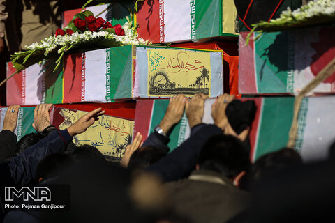 شهدای دفاع مقدس در روز ۲۵ خرداد