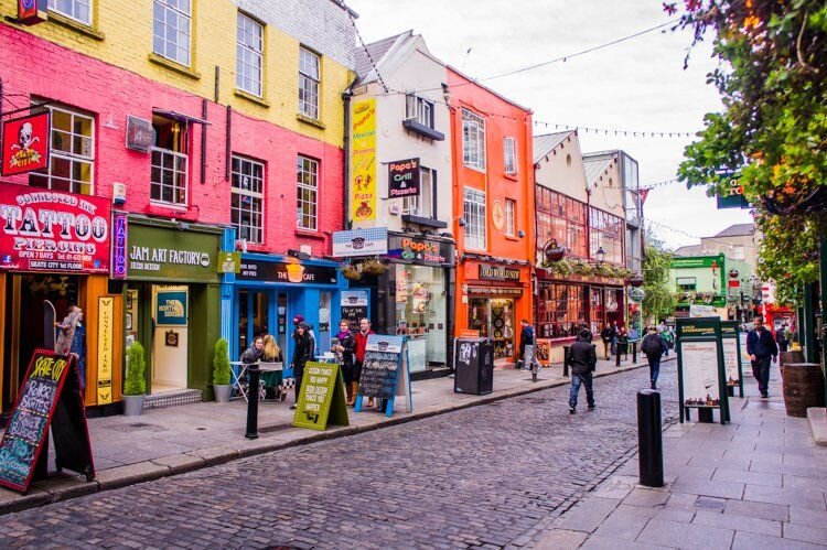 شهرهای ایرلندی با قابلیت تبدیل به مناطق ۱۵ دقیقه‌ای