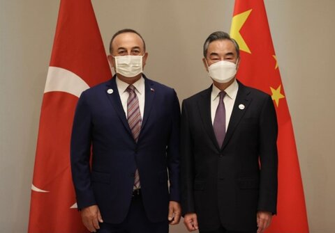 دیدار وزرای خارجه ترکیه و چین 