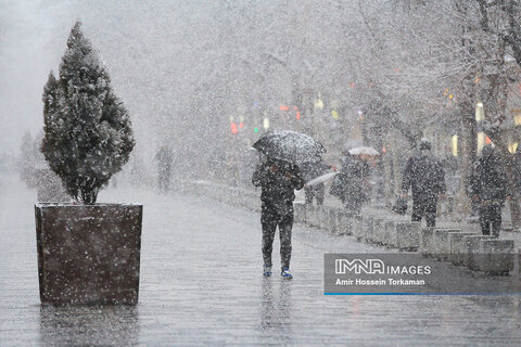 بارش باران و برف، مهمان آخر هفته مشهدی‌ها 