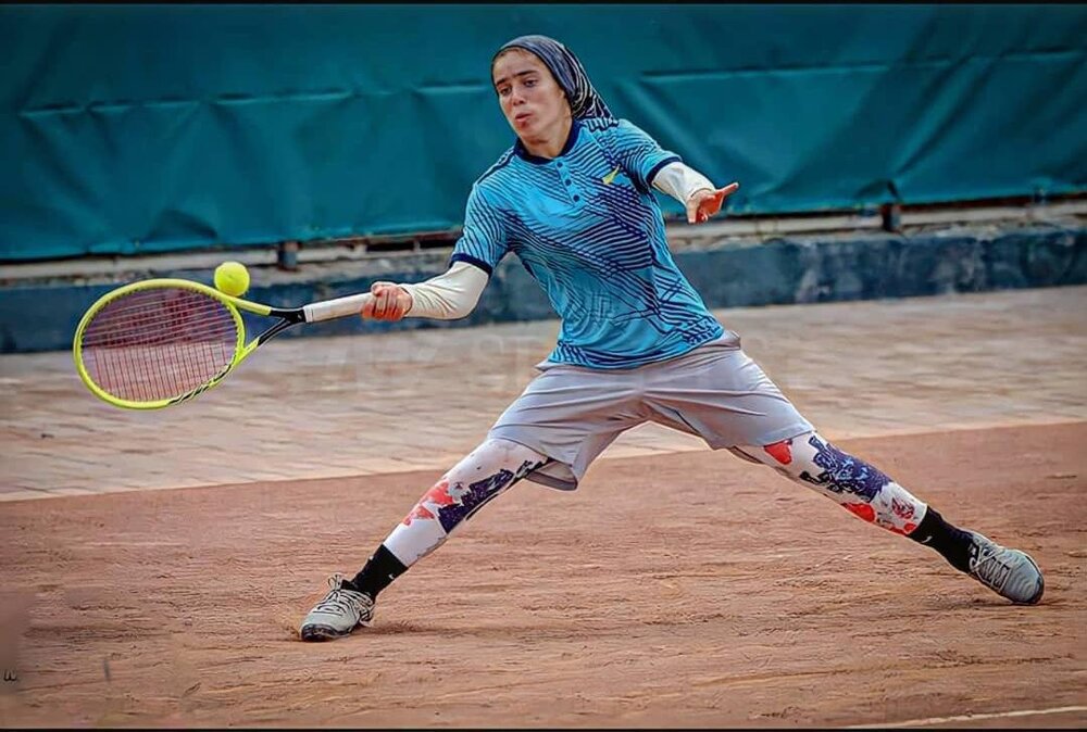 دختر تنیس‌باز ایرانی حذف شد