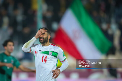 دیدار تیم های ملی فوتبال ایران و عراق