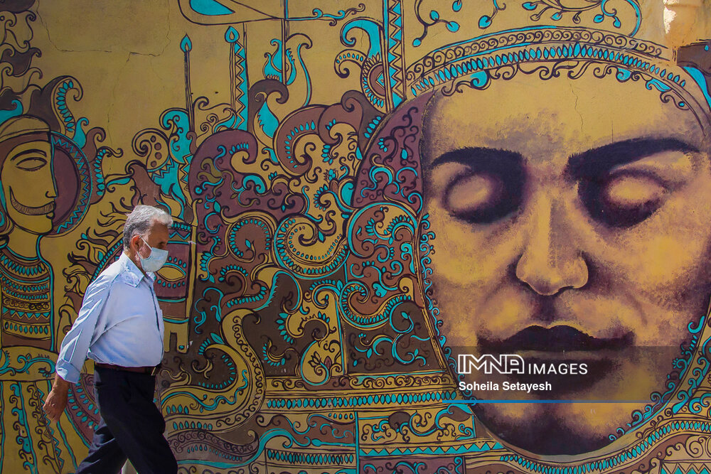 کوچه گالری نارنجستان شیراز