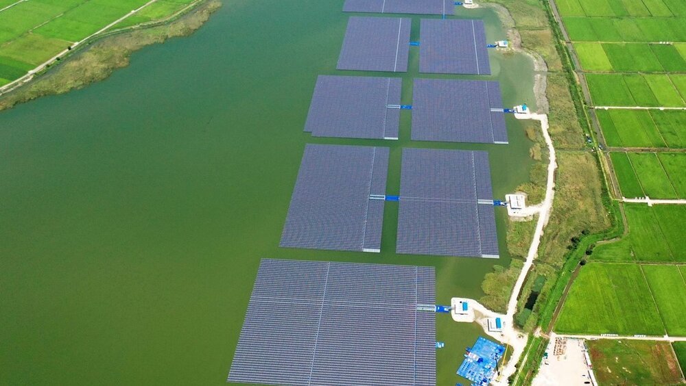 طرح جدید تولید انرژی پاک در تایلند با پروژه هیبریدی خورشیدی شناور