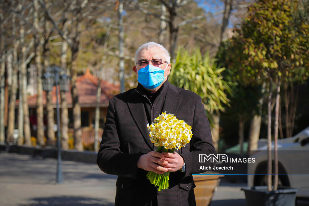 بازدید سرکنسول روسیه در ایران از بازار گل همدانیان