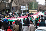 پاسخ کوبنده مردم به استکبار جهانی با حضور حماسی در راهپیمایی ۲۲ بهمن