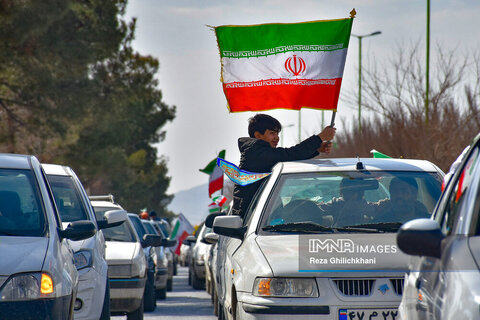 مراسم راهپیمایی ۲۲ بهمن در اصفهان