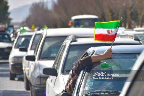 مراسم راهپیمایی ۲۲ بهمن در اصفهان
