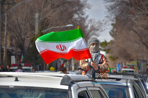 مراسم راهپیمایی ۲۲ بهمن در اصفهان