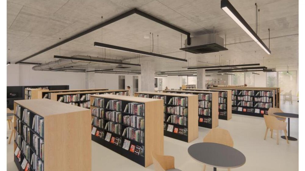 طرح درازمدت ساخت یک کتابخانه مدرن در چک