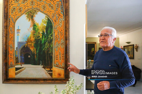 نمایشگاه آثار استاد «مرتضی نصر» در اصفهان برگزار می‌شود