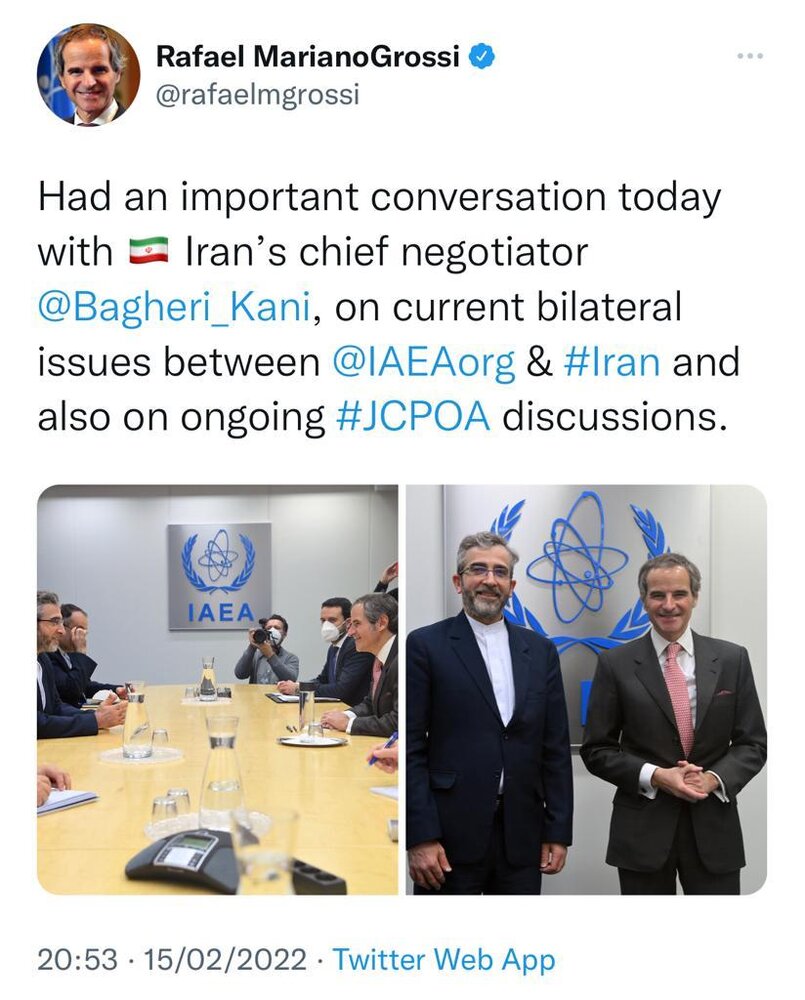گفت‌وگوی مهمی با مذاکره‌کننده ارشد ایران در مذاکرات وین داشتم
