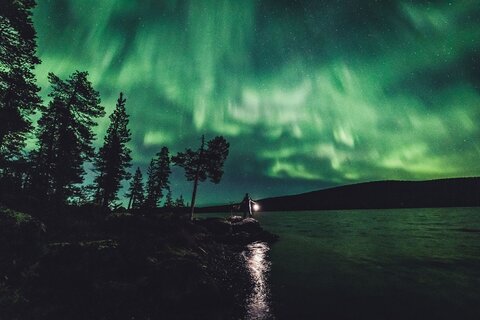Aurora Borealis; stunning dance of lights