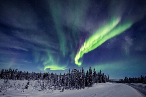 Aurora Borealis; stunning dance of lights