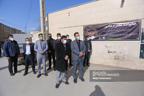 مراسم تشییع پیکر کارگر زحمت کش شهرداری اصفهان