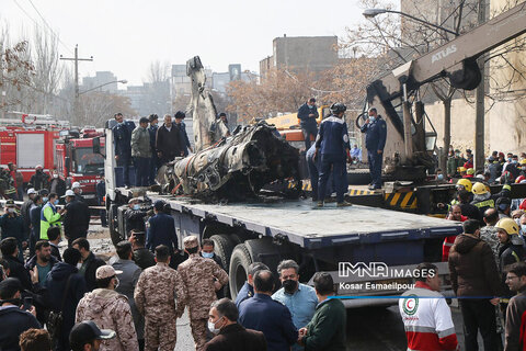 سقوط جنگنده F5 در تبریز