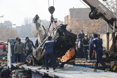 سقوط جنگنده F5 در تبریز