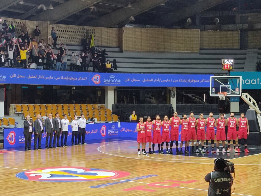 بسکتبال ایران روی پله ۲۳ جهان