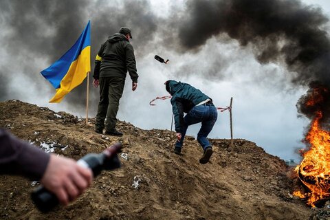 اوکراین حالت تهاجمی در پیش گرفته است
