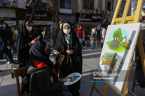 مراسم روز درختکاری در اصفهان