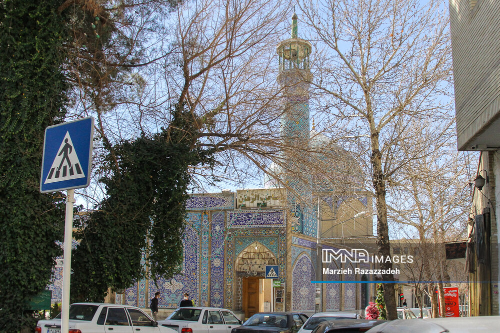 مساجد اصفهان به مسافران نوروزی خدمات می‌دهند
