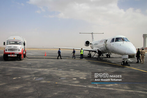 لغو و تاخیر پروازها در فرودگاه مهرآباد به‌دلیل بارش برف و باران