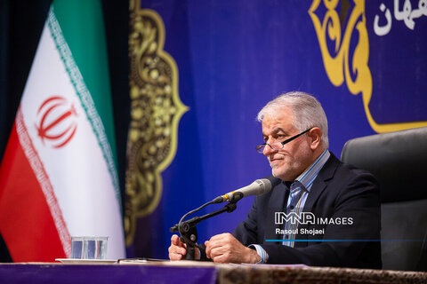 نشست خبری رئیس شورای اسلامی شهر‎‎ اصفهان