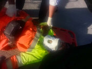 تصادف ۲ پاکبان منطقه ۱۰ حین انجام کار