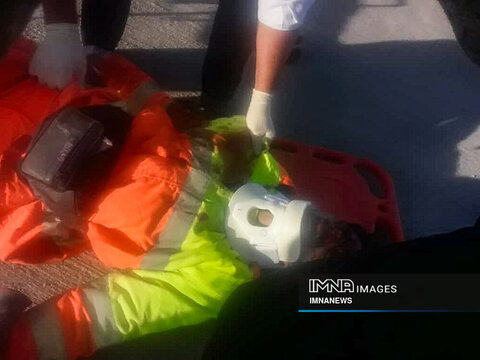 تصادف ۲ پاکبان منطقه ۱۰ حین انجام کار