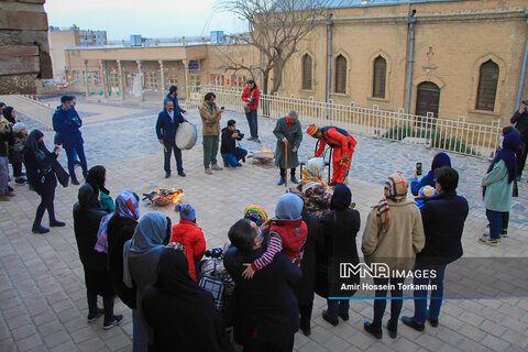 مراسم چهارشنبه سوری در همدان