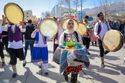 حرکت کاروان شادی در شهر گز