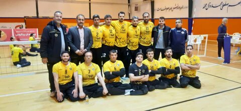 تیم والیبال نشسته سپاهان به لیگ برتر صعود کرد