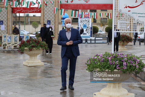 بازدید های اعضای ستاد نوروزی همراه استاندار و شهردار اصفها
