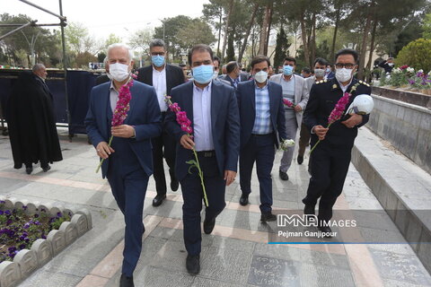 بازدید های اعضای ستاد نوروزی همراه استاندار و شهردار اصفها