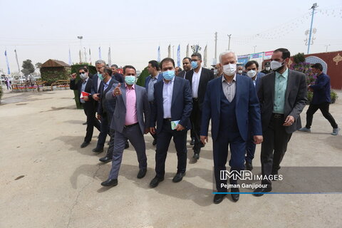 بازدید های اعضای ستاد نوروزی همراه استاندار و شهردار اصفها