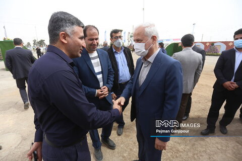 بازدید های اعضای ستاد نوروزی همراه استاندار و شهردار اصفها