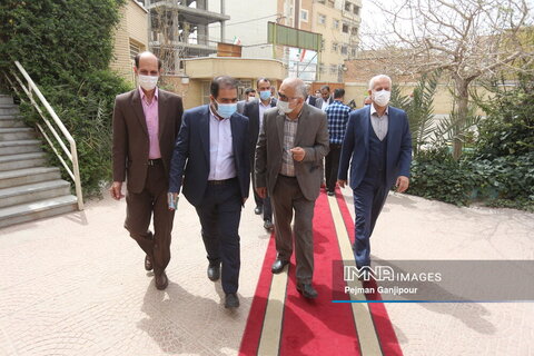 بازدید های اعضای ستاد نوروزی همراه استاندار و شهردار اصفها